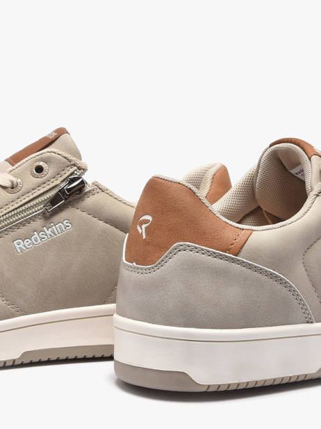 Sneakers Redskins Beige men GOBAT ander zicht 2